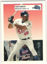 TORII HUNTER & VLADIMIR GUERRERO 2003 Fleer Double Header Flip Card #261 262