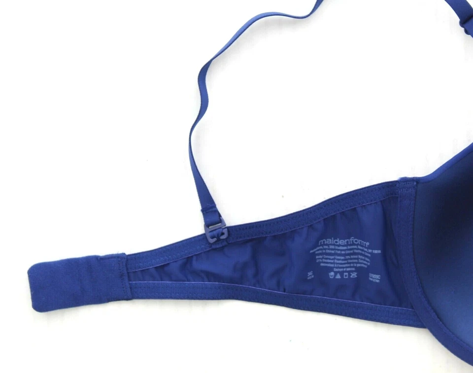 Sutiã Maidenform camiseta ajuste fabuloso feminino conversível sutiã multivias, pacote com 2 combo - Imagem 2 de 4