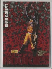 Kevin Garnett- 1995-96- Signature Rookies- RC Red Hot #R6