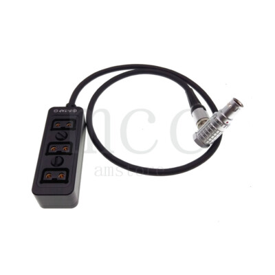 ARRI MINI 、MINI LF Camera EXT 7pin to Female DATP Power Cable Way Splitter