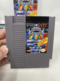 Pin-Bot(Nintendo NES 1990) CIB Complete in box, W/ Manual Insert Ships Fast