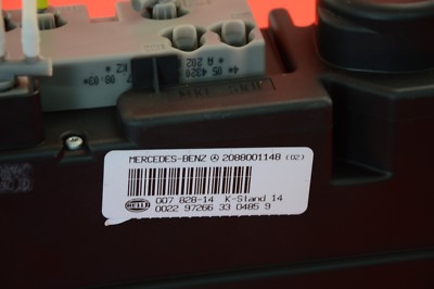 G#2 96-02 MERCEDES W210 W202 E430 E320 CENTRAL VACUUM LOCK PUMP