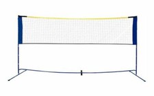 Badminton Netz 3 H&ouml;hen Badmintonnetz Federballnetz Volleyballnetz inkl Tasche 3m