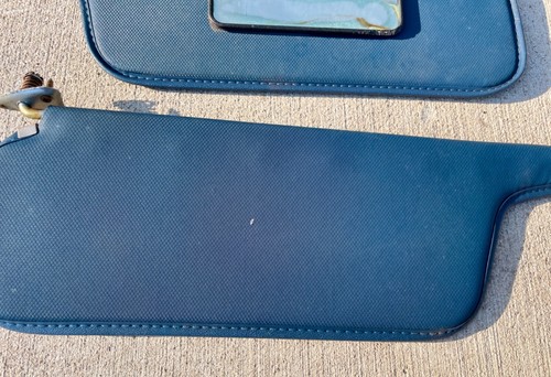 1974-1978 Ford Mustang II Sun Visors NICE!! OEM! Mustang II Visors (Blue) - Bild 6 von 6