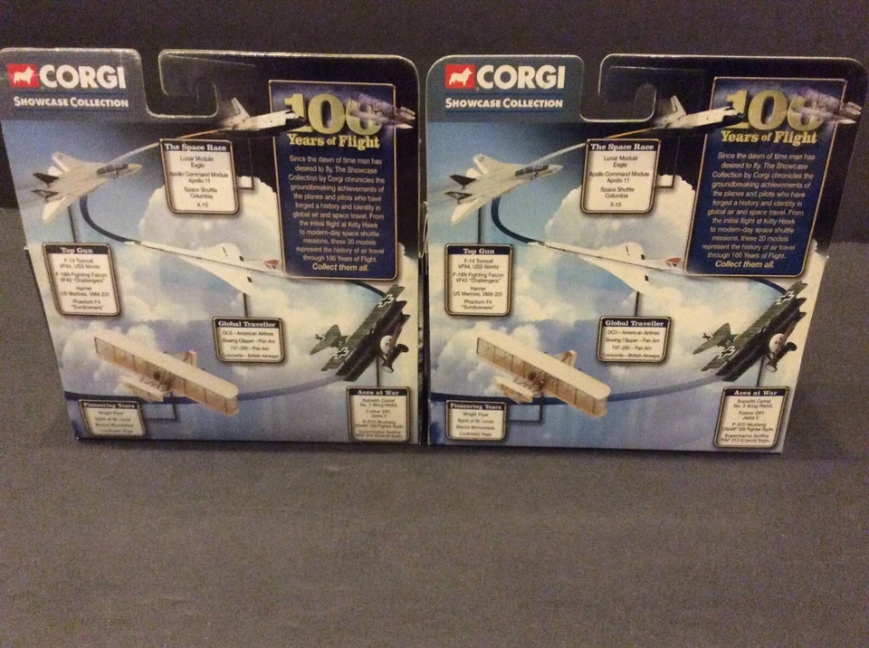 Corgi 100 Years Of Flight Pioneer Collection Lot of 2 Wright Flyer Louis Bieriot - Image 2 of 4