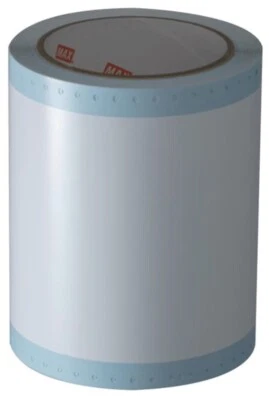 (4) Rolls MAX BEPOP SL-S112GN White Premium Tape Roll WHITE 15 m 49’ IL92715