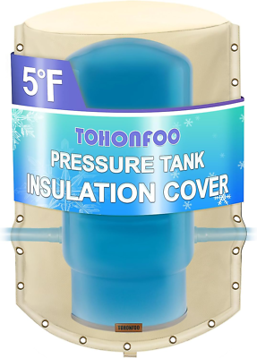 #ad #ad 3 Way round Well Pressure Tank Cover 5F Insulated Pump Cover Thickened 3 L $133.99