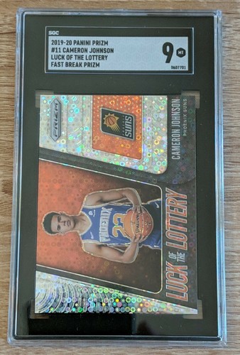 2019 Panini Prizm Basketball Fast Break Cameron Johnson #11