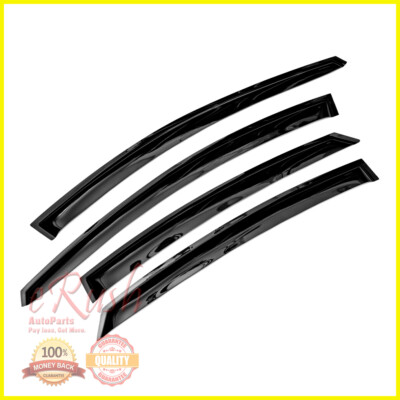 FOR 2011-2016 HYUNDAI ELANTRA SMOKED WINDOW VISOR SUN WIND DEFLECTOR RAIN SHADE