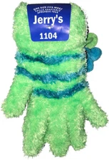 Jerry's Figure Skating Gloves - 1104 Furry Mini Gloves (Lime Green)