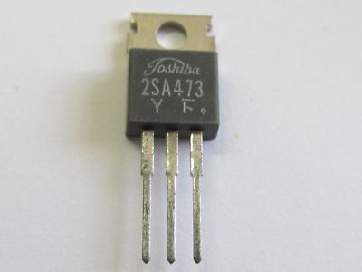 2 Stück - 2SA473Y Toshiba PNP Power Transistor 30V 3A 10W - TO220 2SA473 - 2pcs