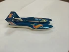 VINTAGE Blue Hydroplane Hot Wheels Racing 1:64 Scale 1995