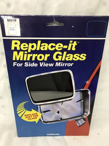 NOS Dorman Replacement Mirror Glass 50518. Ford Trucks. 5 1/2”x9 5/8” (HT-S)