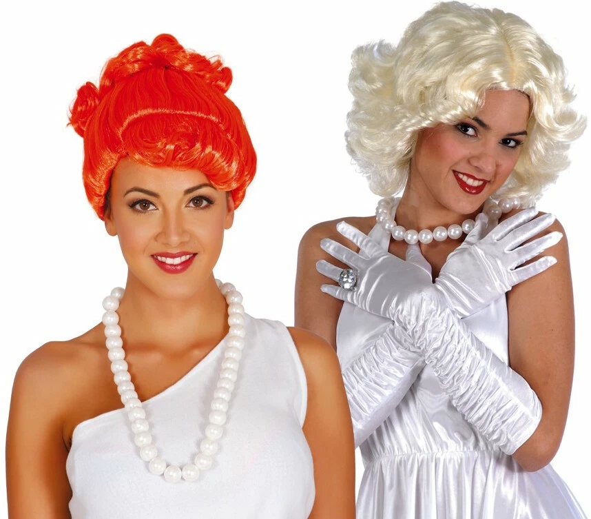 Big pearl store necklace costume