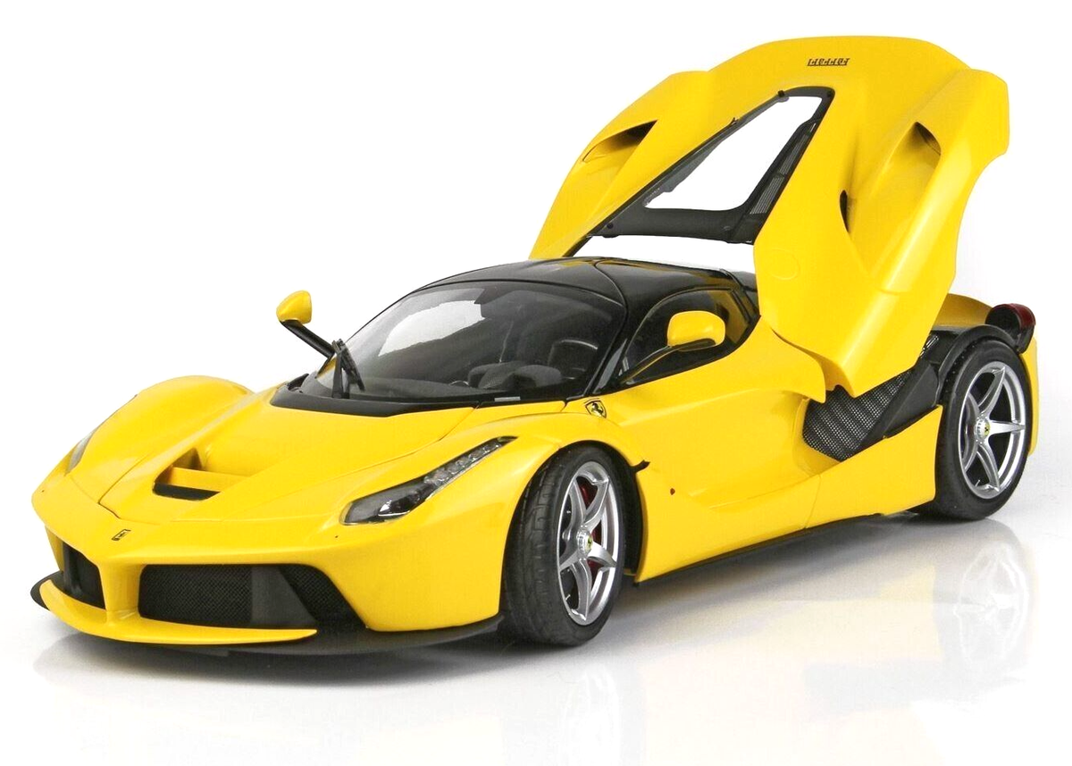 1/18 Ferrari LaFerrari 2013 (Yellow) Model Car by BBR Model