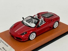 1/43 Tecnomodel Ferrari 430 Scuderia 16M  Red White Stripe 01/10 T-MI-25BI