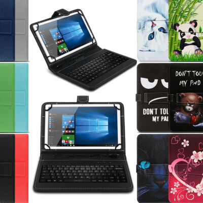 Hülle Tastatur Tasche Archos T96 WiFi / 3G / Kid Schutzhülle Keyboard USB Case