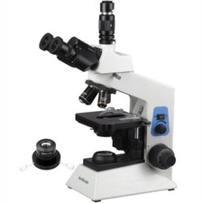 AmScope 40X-2000X Simul-Focal Darkfield Trinocular Compound Microscope