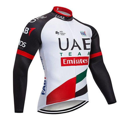 New Team Cycling Jersey Mens Long Sleeve Bike Shirt Bicycle Tops Sports Uniform - Picture 38 of 57