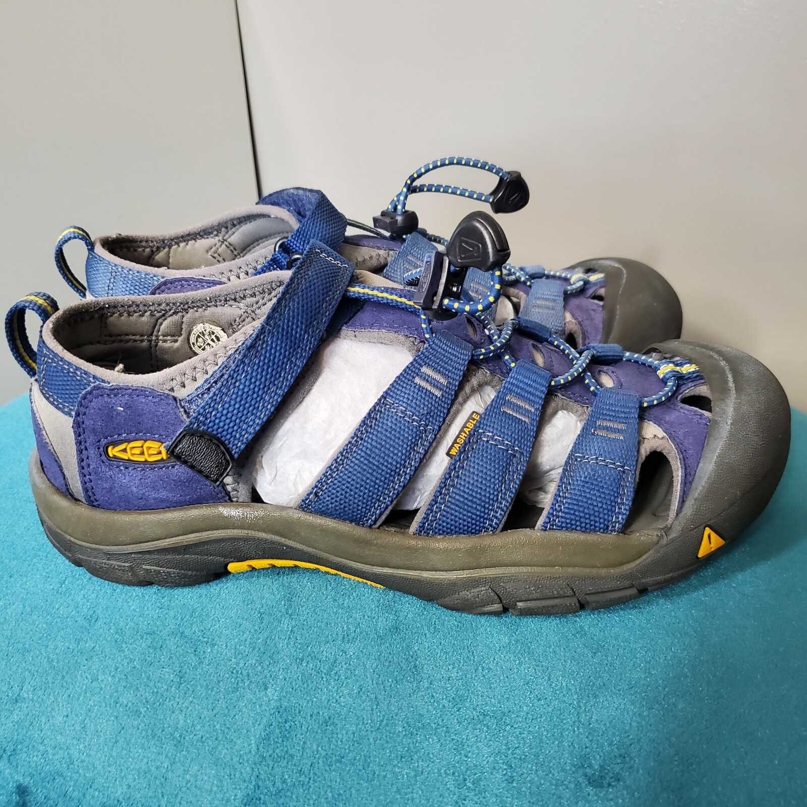 Sandali KEEN giovani taglia 6 blu Newport sport impermeabili scarpe da trekking 1009962