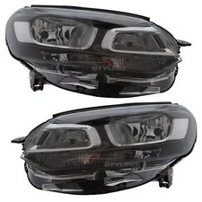 Headlights Citroen SpaceTourer K0 2016-2021 With Black Inner 1 Pair Left & Right