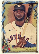 2023 Topps Allen & Ginter Silver Portrait Hot Box #34 Yordan Alvarez - Houston A