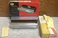 Vintage Hollywood Accessories Model D5 Automotive Tissue Dispenser & Tissues NOS