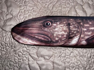 Ralph Marlin Vintage Men's Fish Necktie 1986 Novelty Fish Tie Rare