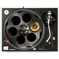 DJ Russian Roulette Revolver 1 Slipmat Turntable 12" LP Scratch Pad Audiophile