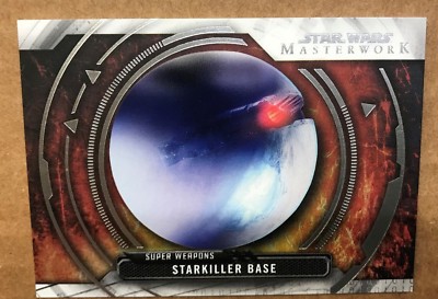 2018 STAR WARS MASTERWORK SUPER WEAPONS #SW-4 STARKILLER BASE
