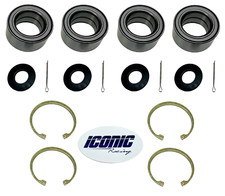 HD Front & Rear Wheel Bearing Kit for 14-25 Polaris RZR 1000 XP S 4 S4 Trail RS1