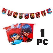 Miraculous Ladybug 5' Banner Cat Nior Kids Party Decorations Supplies