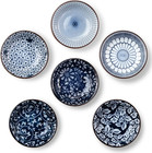 Dipping Bowls, Soy Sauce Dish Ceramic, 3 OZ Small Serving Bowls for Side Dishes 