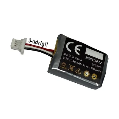 Poly Ersatz Akku HR-KOM 3-polig für CS540 C565 Ersatzakku Batterie CS 540 NEU