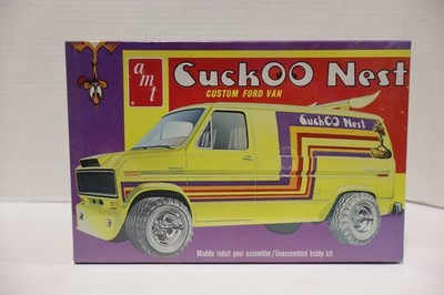 Vintage 70's AMT Cuckoo Nest Custom Ford Van Econoline 150 1:25 Model Kit RARE 