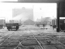 Old Train Photo Wagons At Liverpool Docks 1926 3