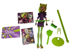 Monster High Clawdeen Dawn of the Dance Wolf Gold Elastics G1 Wave 1 2010
