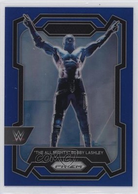 2024 Panini Prizm WWE Blue Prizm 97/199 The All Mighty Bobby Lashley #150 0o9