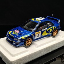 AUTOart 1/18 Scale Subaru Impreza WRC Simulation Alloy Car Model Collection Gift