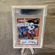 2022 Leaf Valiant Jalen Cropper Prismatic Orange Pre-Production Proof #d 1/1 