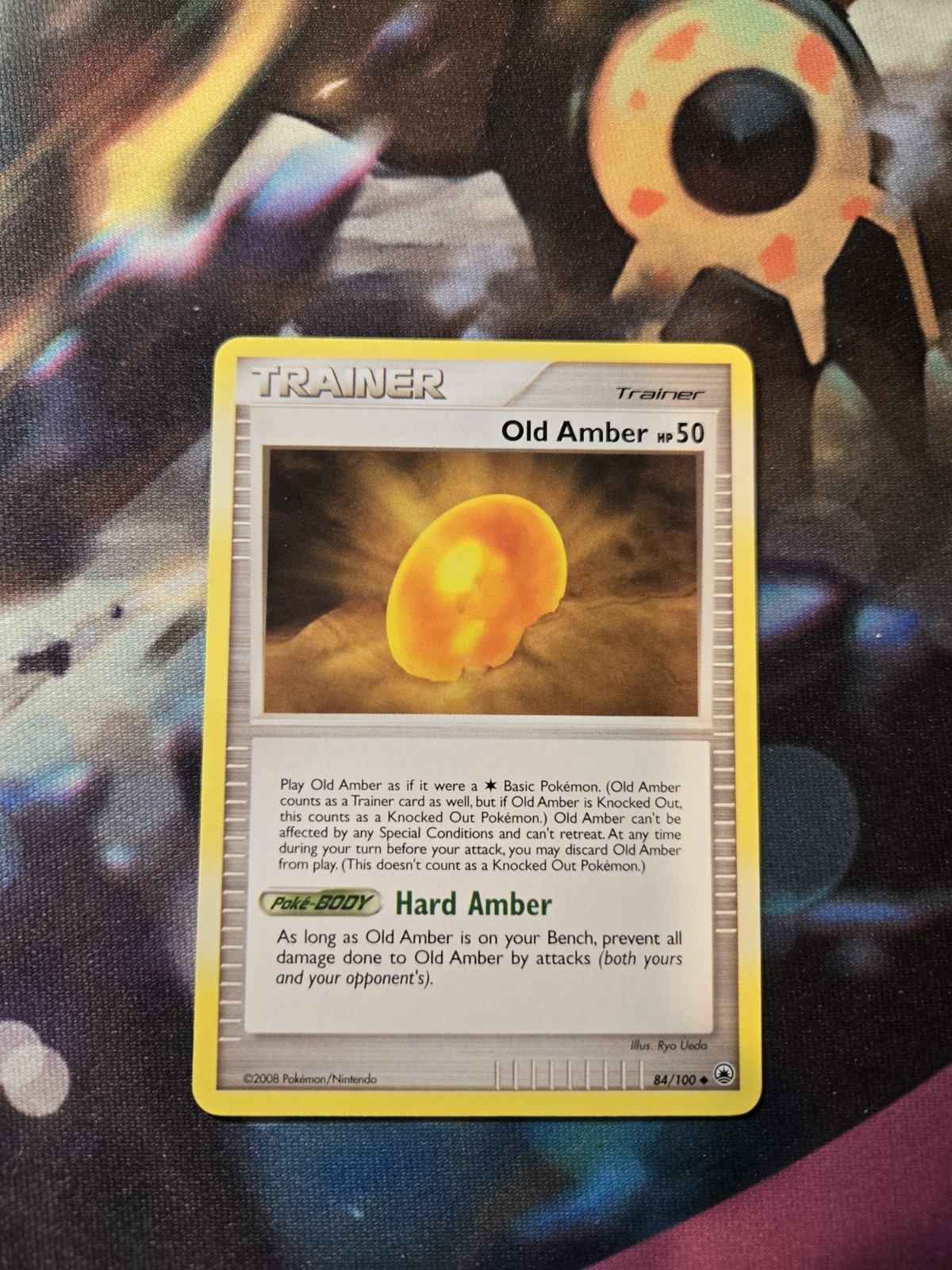 Old Amber 84/100 Majestic Dawn Regular Uncommon Pokémon TCG Card NM