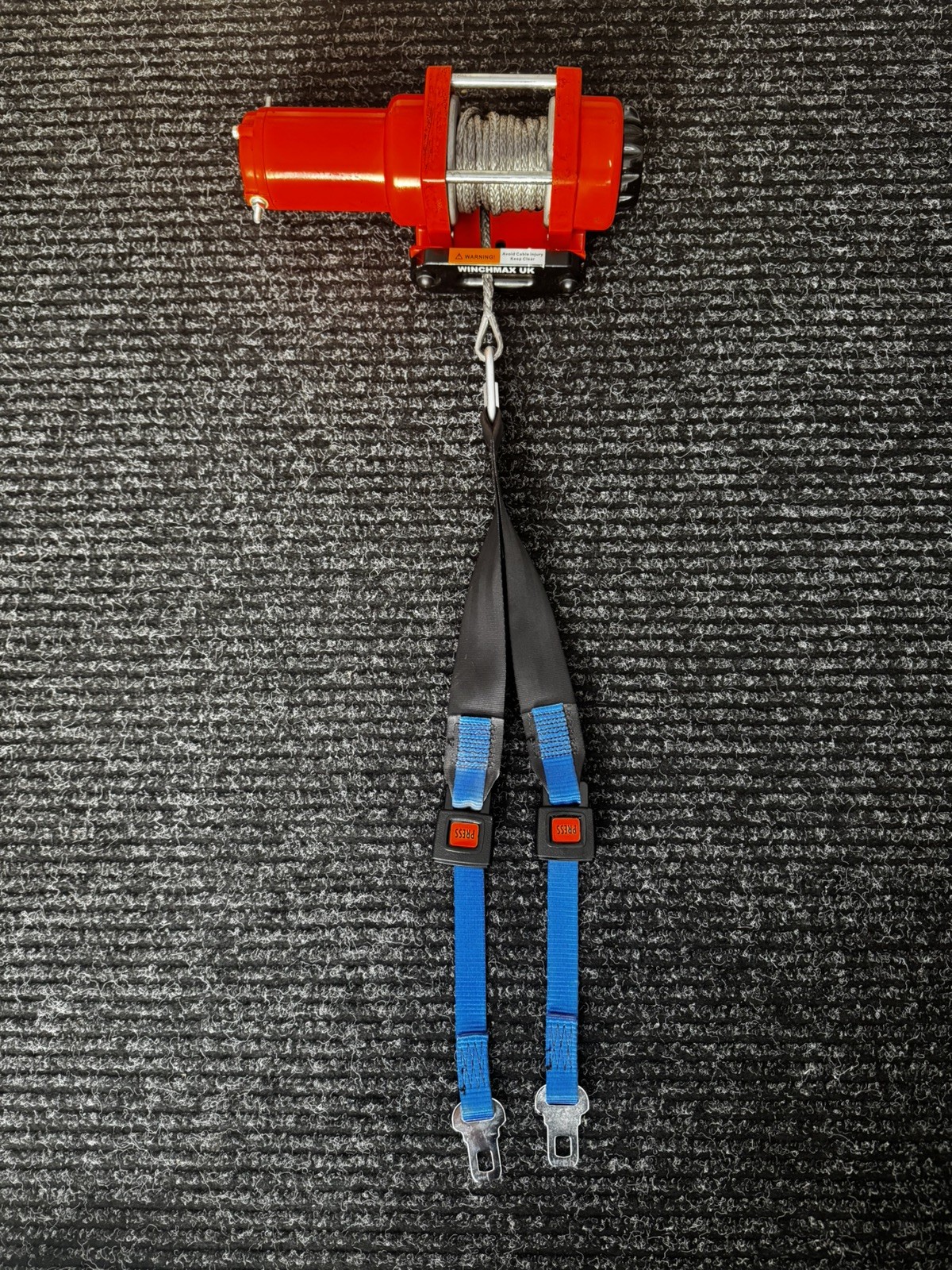 WHEELCHAIR DISABLED VEHICLE DISABILITY 12V WINCH GM COACHWORKS