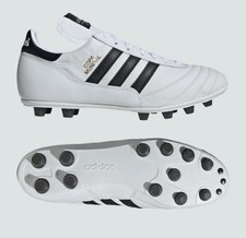 Adidas COPA MUNDIAL Leather White Black Soccer Cleats Mens Made in Germany