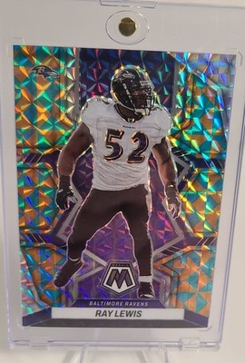2022 Panini Mosaic - Ray Lewis #19 Tessellation Mosaic Prizm /15