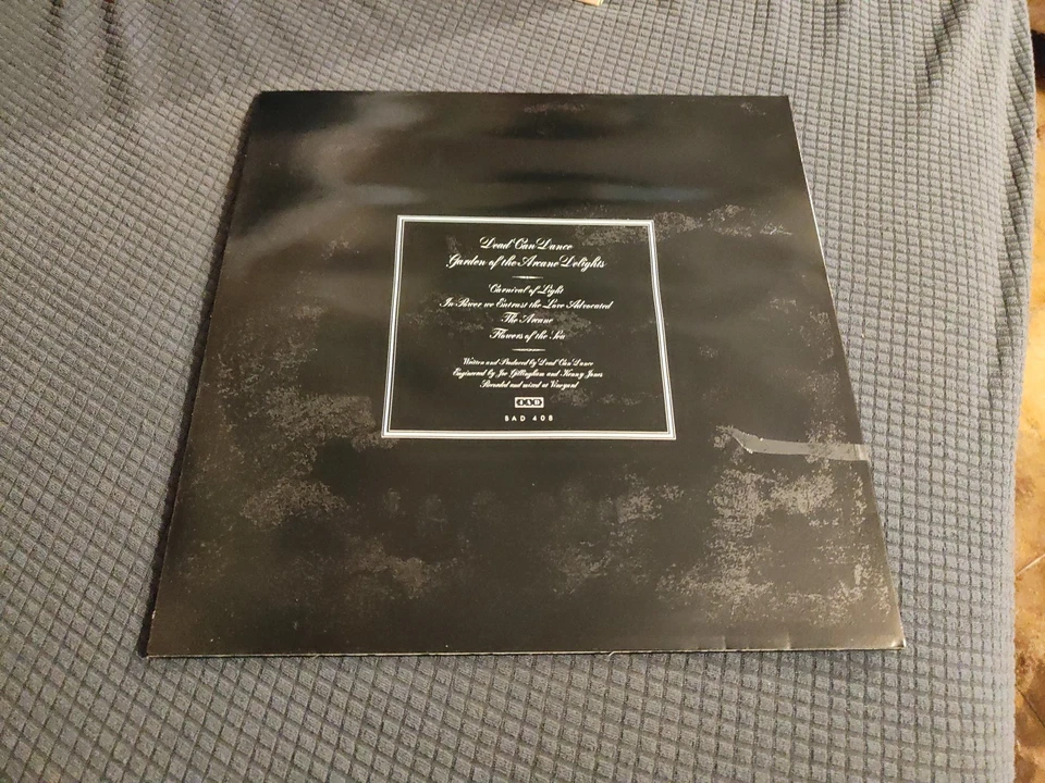 VINILE - 12" 45g . Dead Can Dance. Garden Of The Arcane Delights .1984 Uk    111 - Immagine 2 di 4