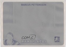 2014 ITG Draft Prospects Printing Plate Black 1/1 Marcus Pettersson #NP-20 7ez