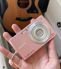 Sony Cyber-Shot DSC-W510 12.1MP CCD Vintage Digital Camera - Pink