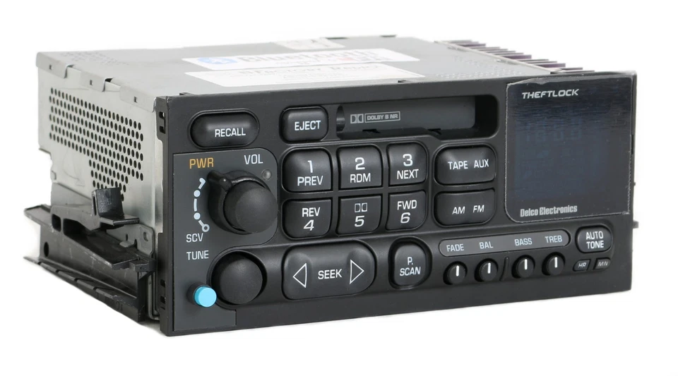 Chevy GMC 1995-2005 Truck Radio AM FM Cassette Player Upgraded w Bluetooth Music Foto 4 de 4