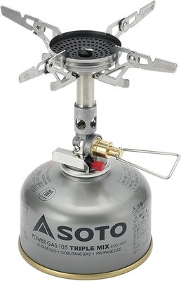 SOTO WindMaster Canister Stove with 4Flex for Windy Weather - One Size, Unset 
