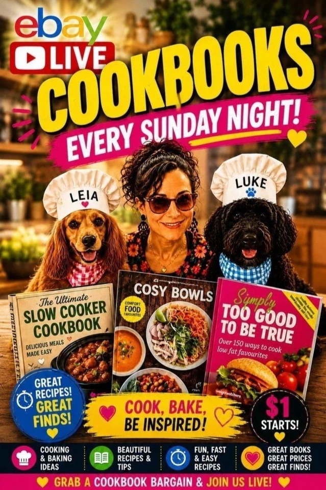 Sunday Night Cookbook Finds | $1 Starts